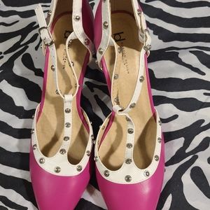 Pink heels 8.5